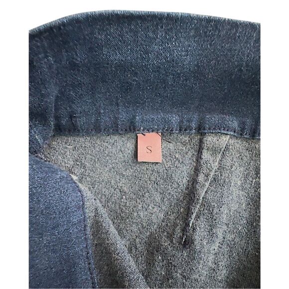 Juicy Couture Blue Pull-On Jeggings with Ankle Buttons - Size S - Picture 4 of 6